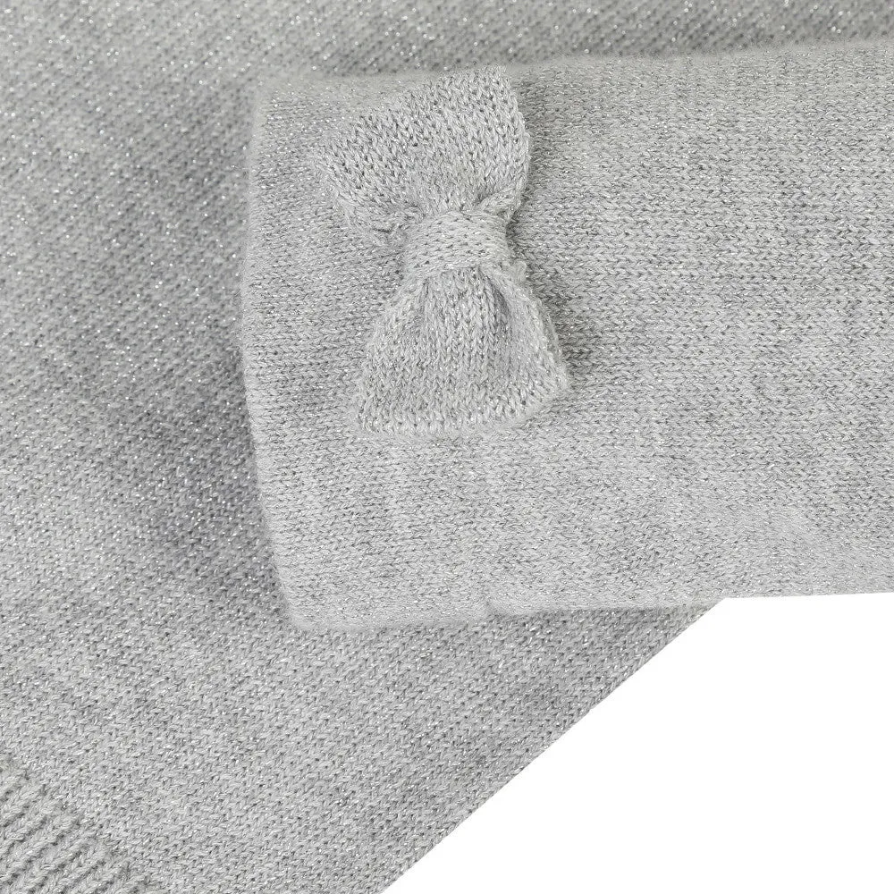 3 POMMES Bows and Sparkles Cardigan