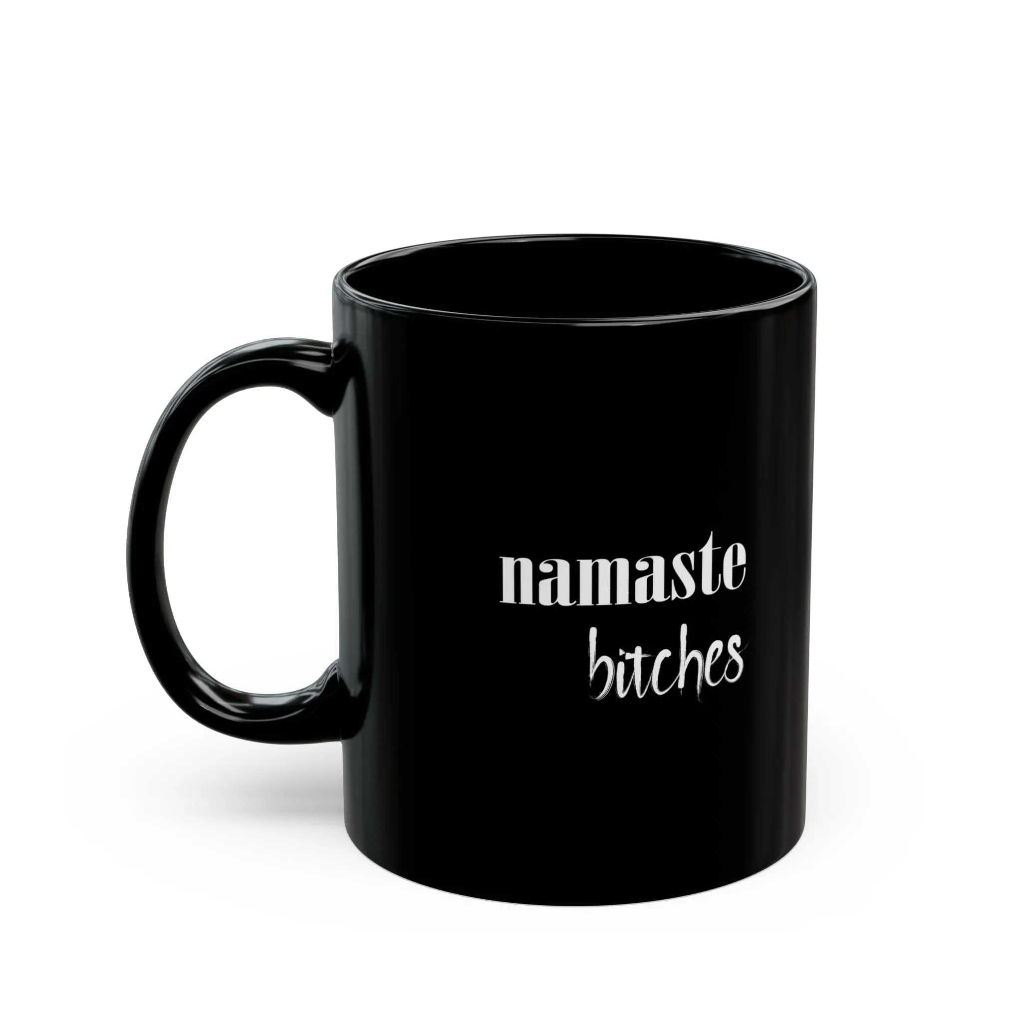 Black Mug : Namaste