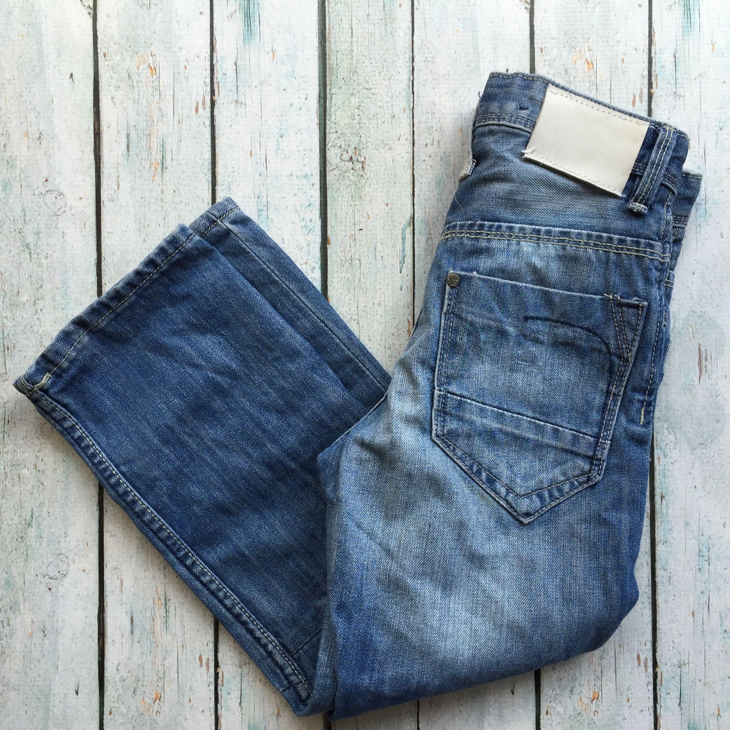 Bragg Boys Straight Leg Jeans - Size 5/6Y
