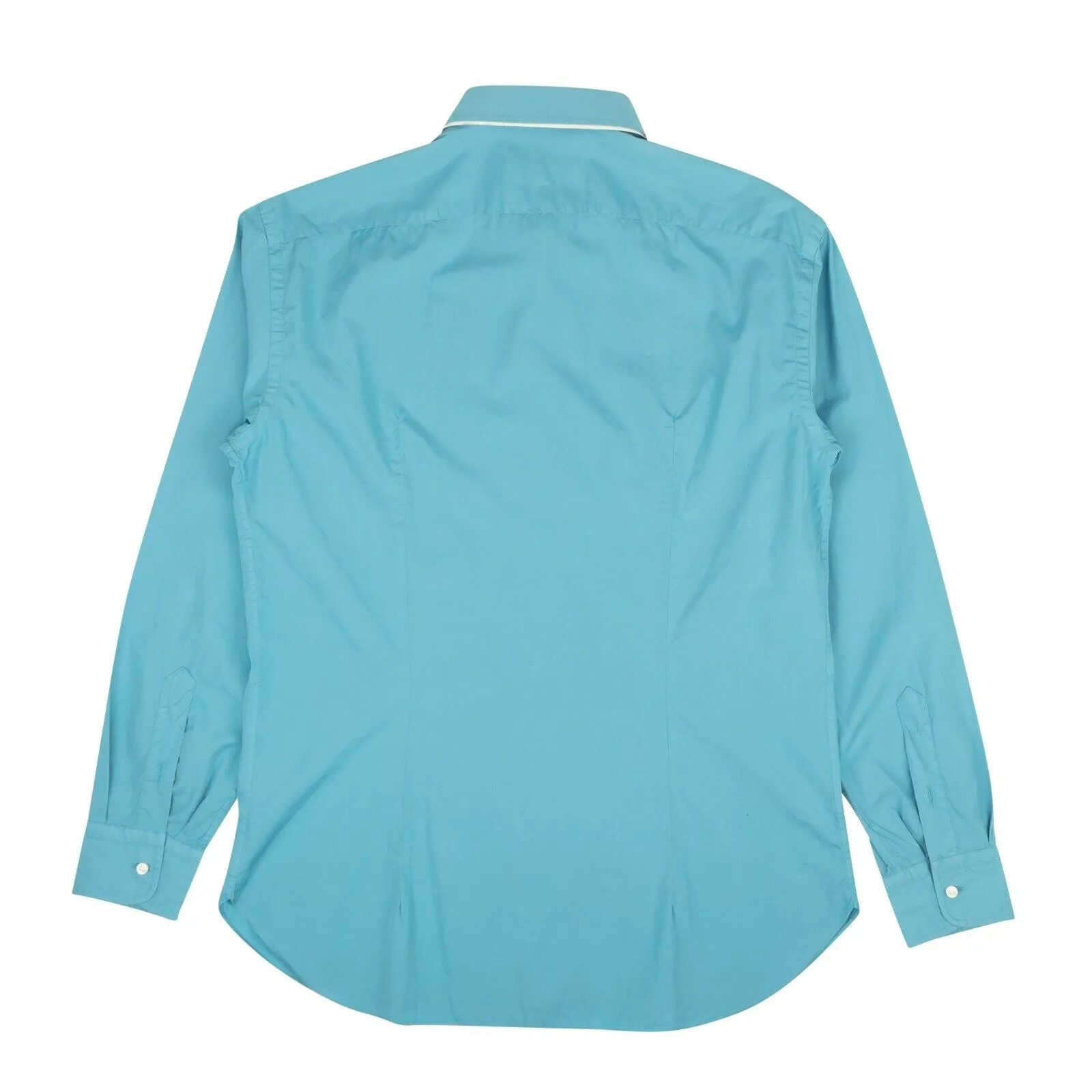 Brioni Slim Fit Casual Shirt - Teal