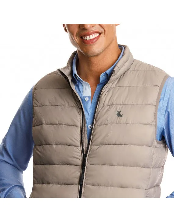 CHALECO GRIS slim fit