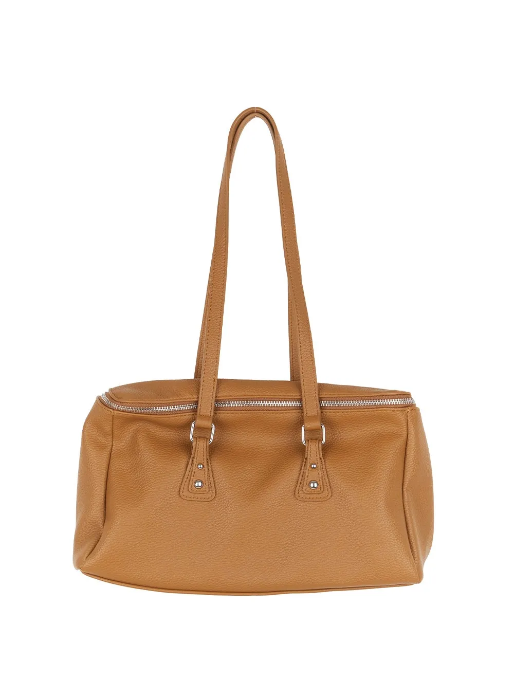 Classy Faux-Leather Square Shoulder Bag CA501