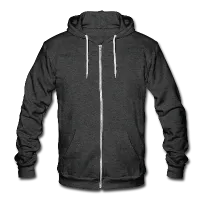 Customizable Unisex Fleece Zip Hoodie add your own photos, images, designs, quotes, texts and more