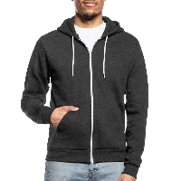 Customizable Unisex Fleece Zip Hoodie add your own photos, images, designs, quotes, texts and more
