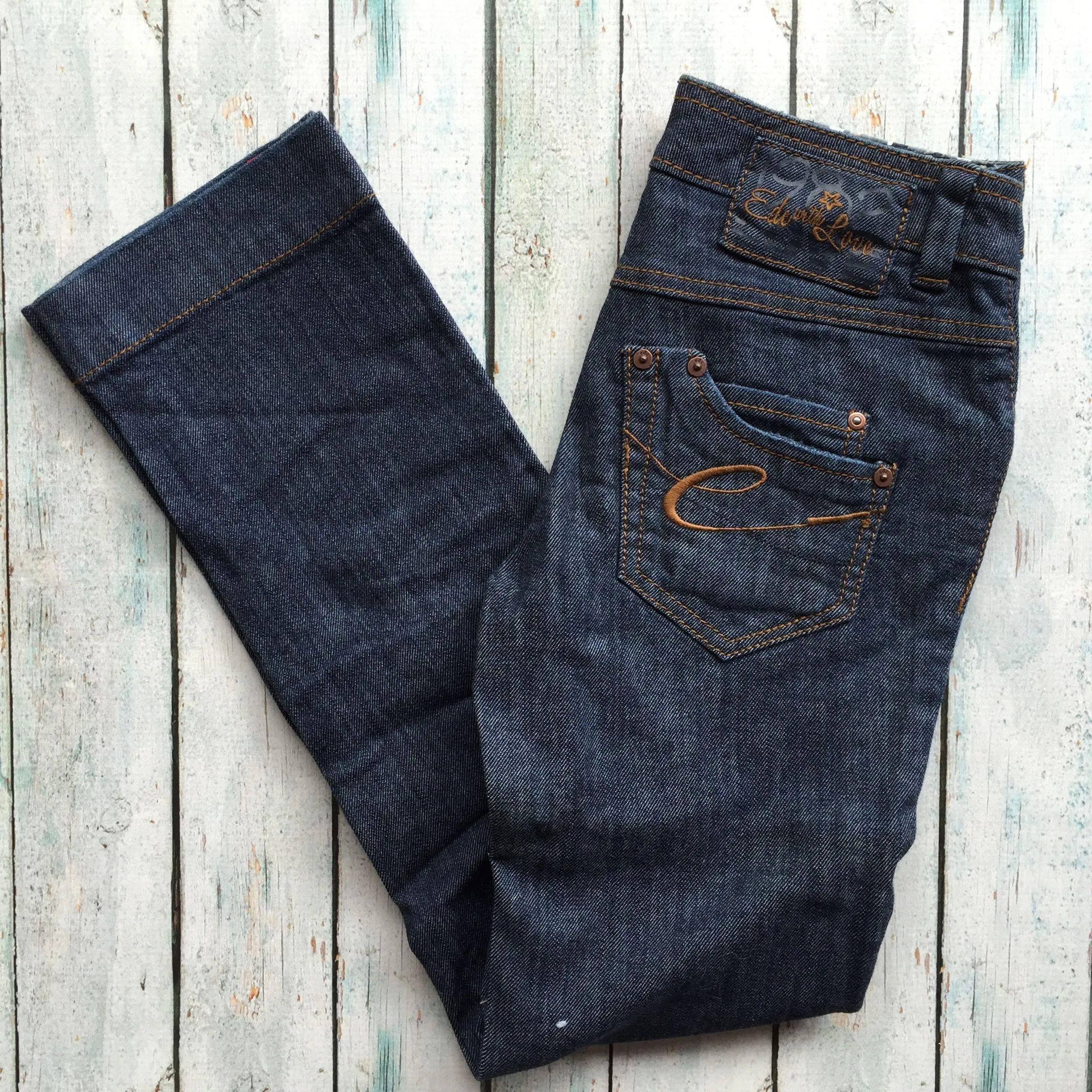 Esprit UK Girls Straight Leg Stretch Jeans - Size 11/12