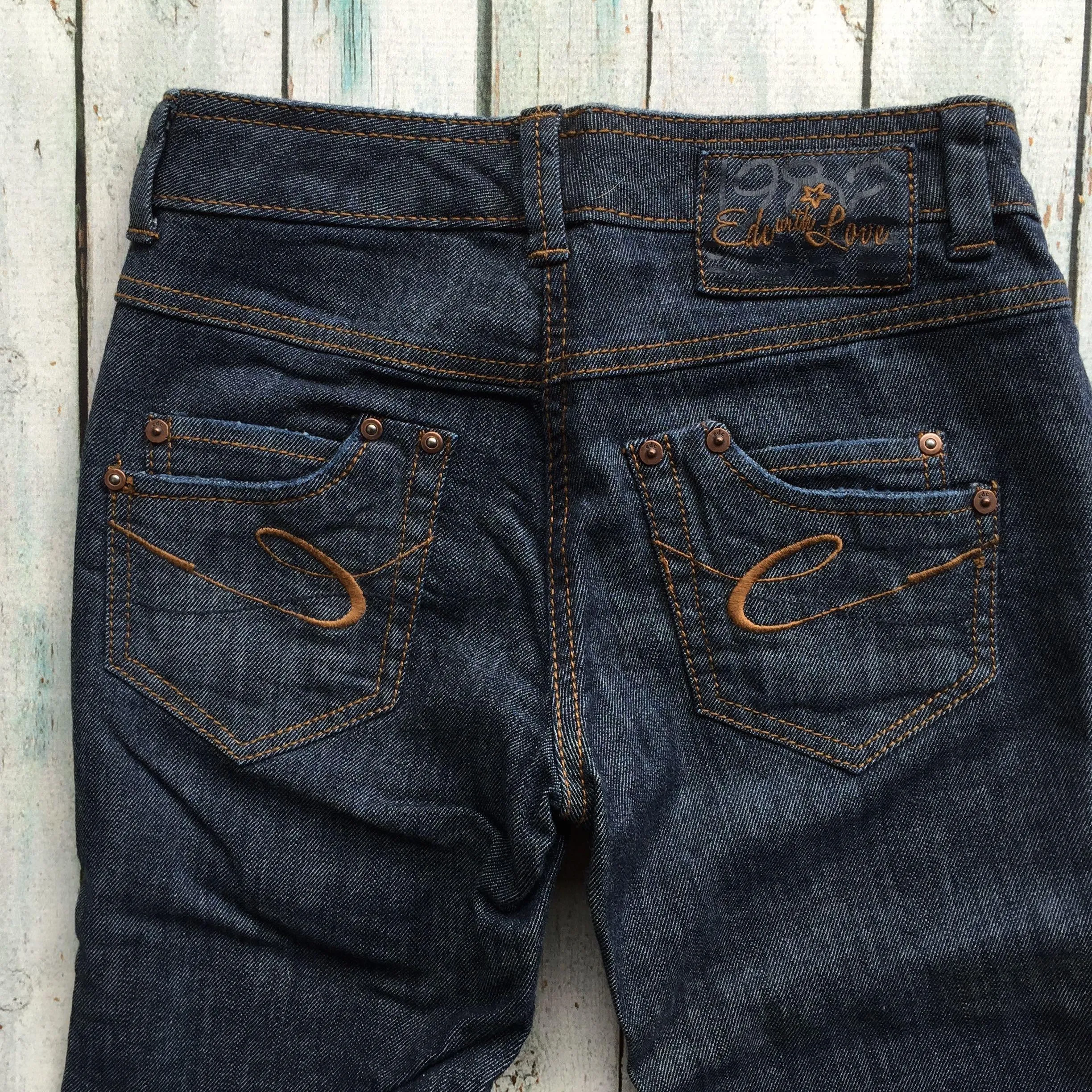 Esprit UK Girls Straight Leg Stretch Jeans - Size 11/12