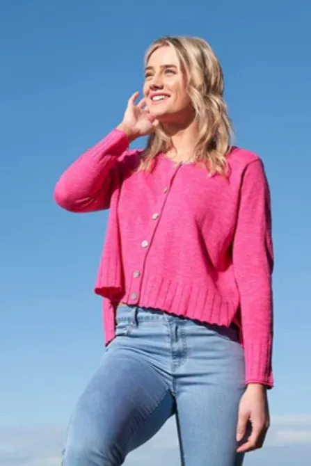 Foil Better Features Cardigan