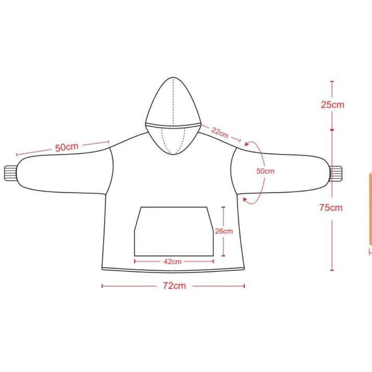 Gymnast Hooded Sherpa Blanket