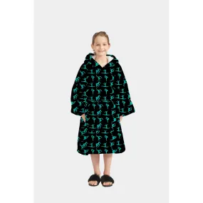 Gymnast Hooded Sherpa Blanket