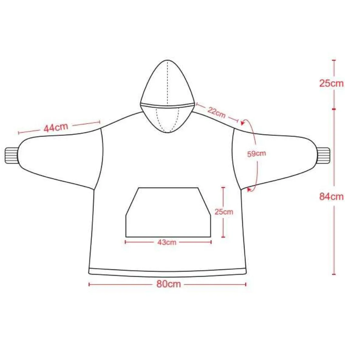 Gymnast Hooded Sherpa Blanket