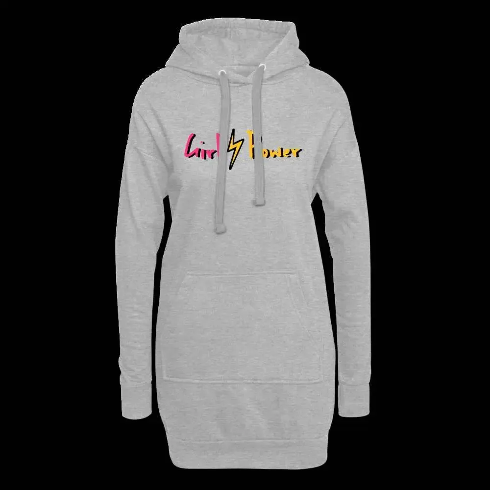 Hoodie-Kleid an. Welt aus