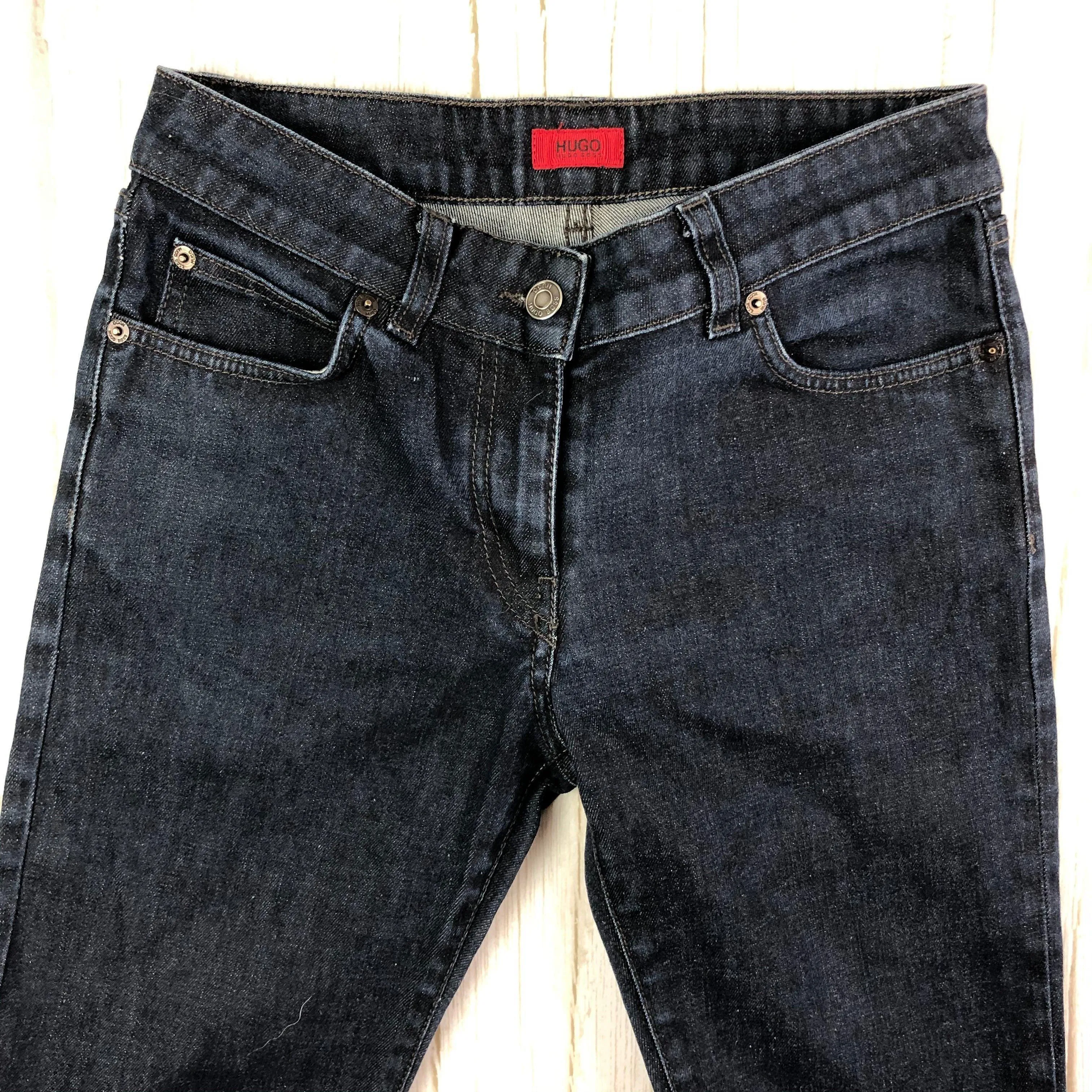 Hugo Boss Ladies Straight Leg Slim Fit Jeans Size- 26