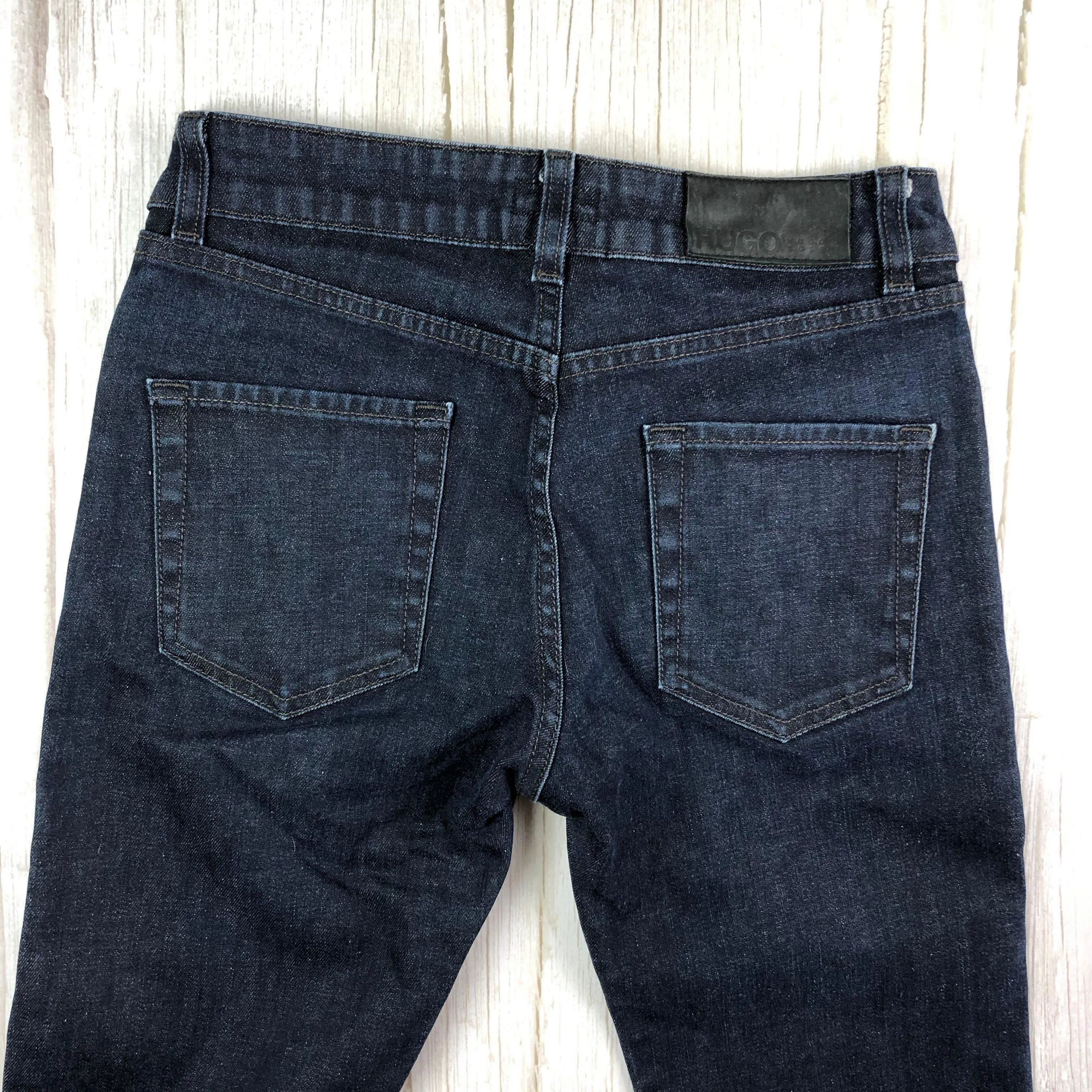 Hugo Boss Ladies Straight Leg Slim Fit Jeans Size- 26