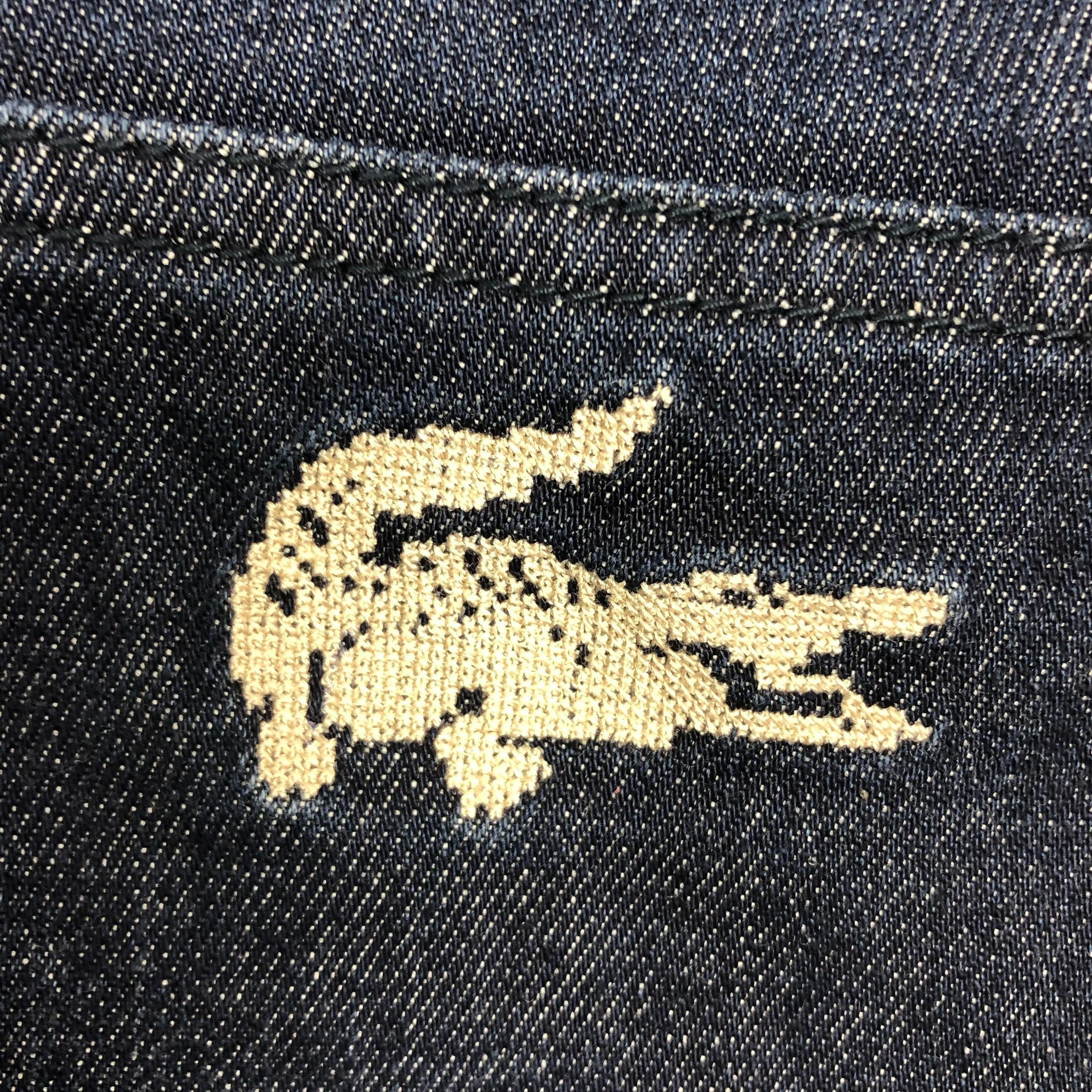 Ladies Lacoste Slim Stretch Denim Jeans - Size 28