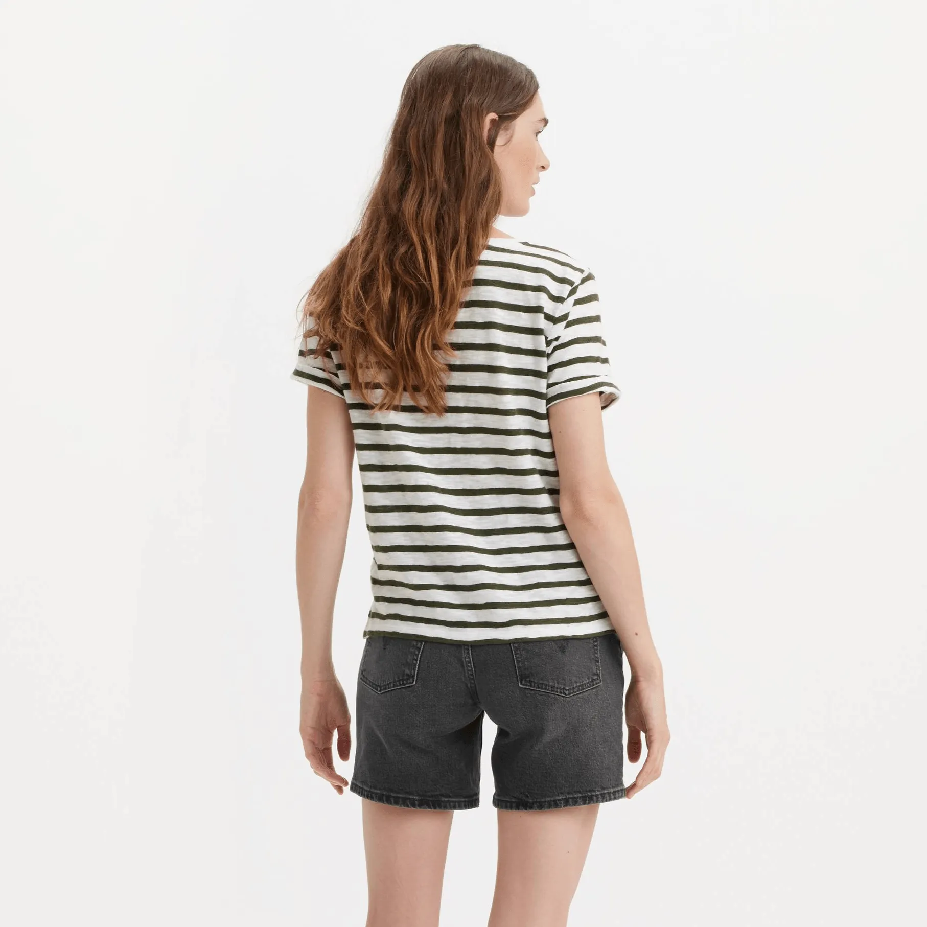 Levi's Margot Tee In Captain Stripe