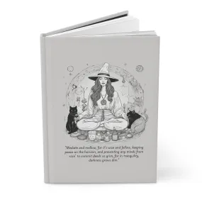 Mediate and Mellow Hardcover Journal Matte