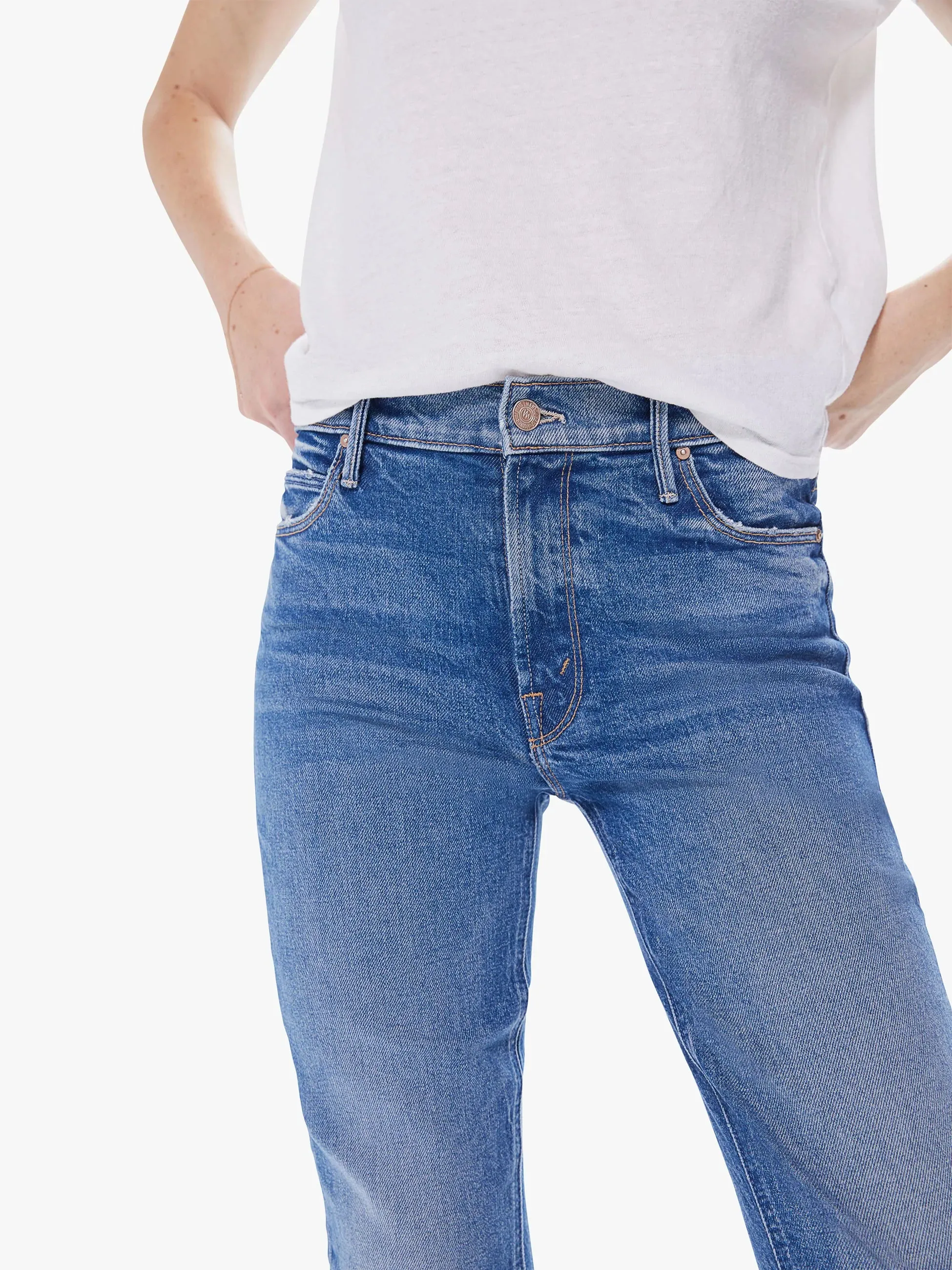 Mid Rise Dazzler Ankle Jean - Other Moods