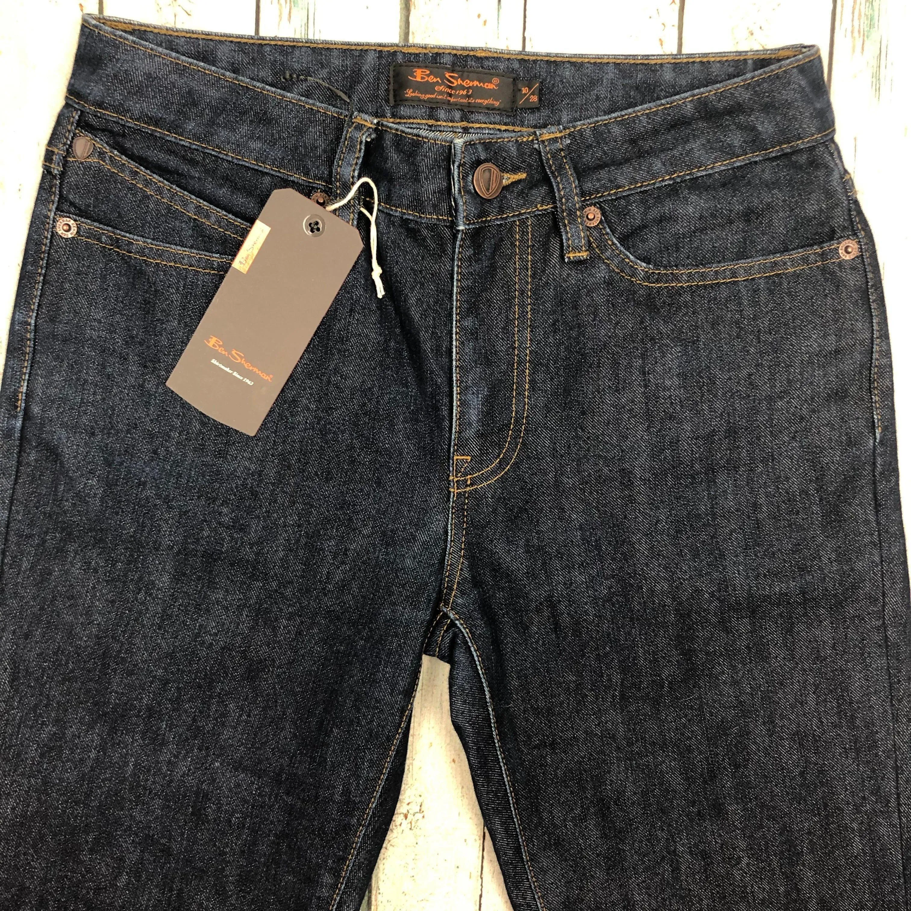 NEW - Ben Sherman Ladies 'Nina' Straight Leg Jeans- Size 28