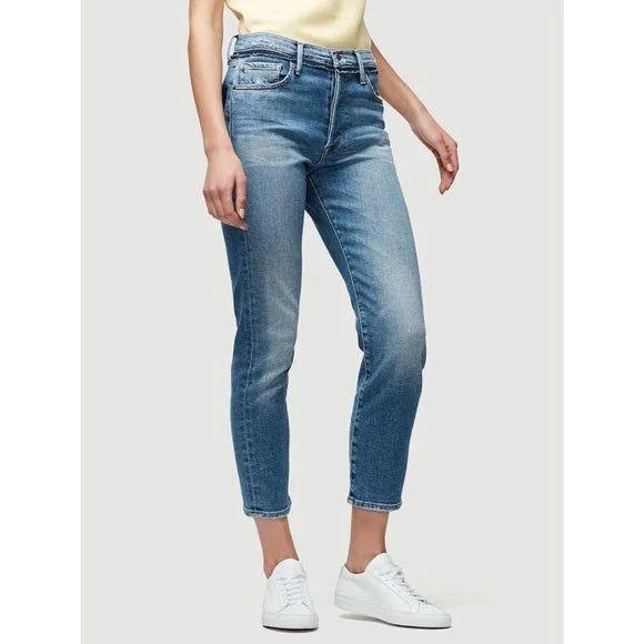 NWT- Frame Denim 'Le Original' High Rise Straight Jeans RRP $385 -Size 28