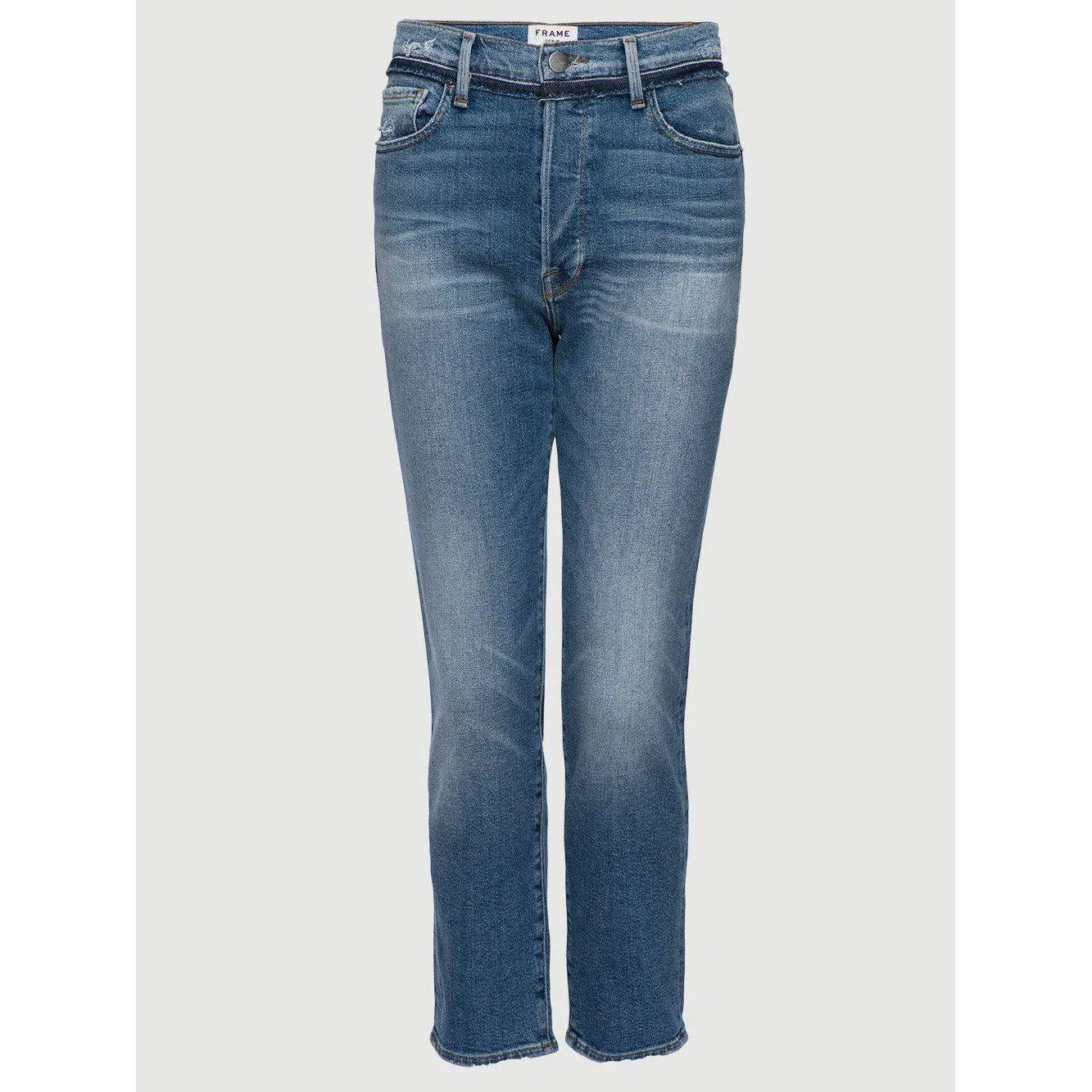 NWT- Frame Denim 'Le Original' High Rise Straight Jeans RRP $385 -Size 28