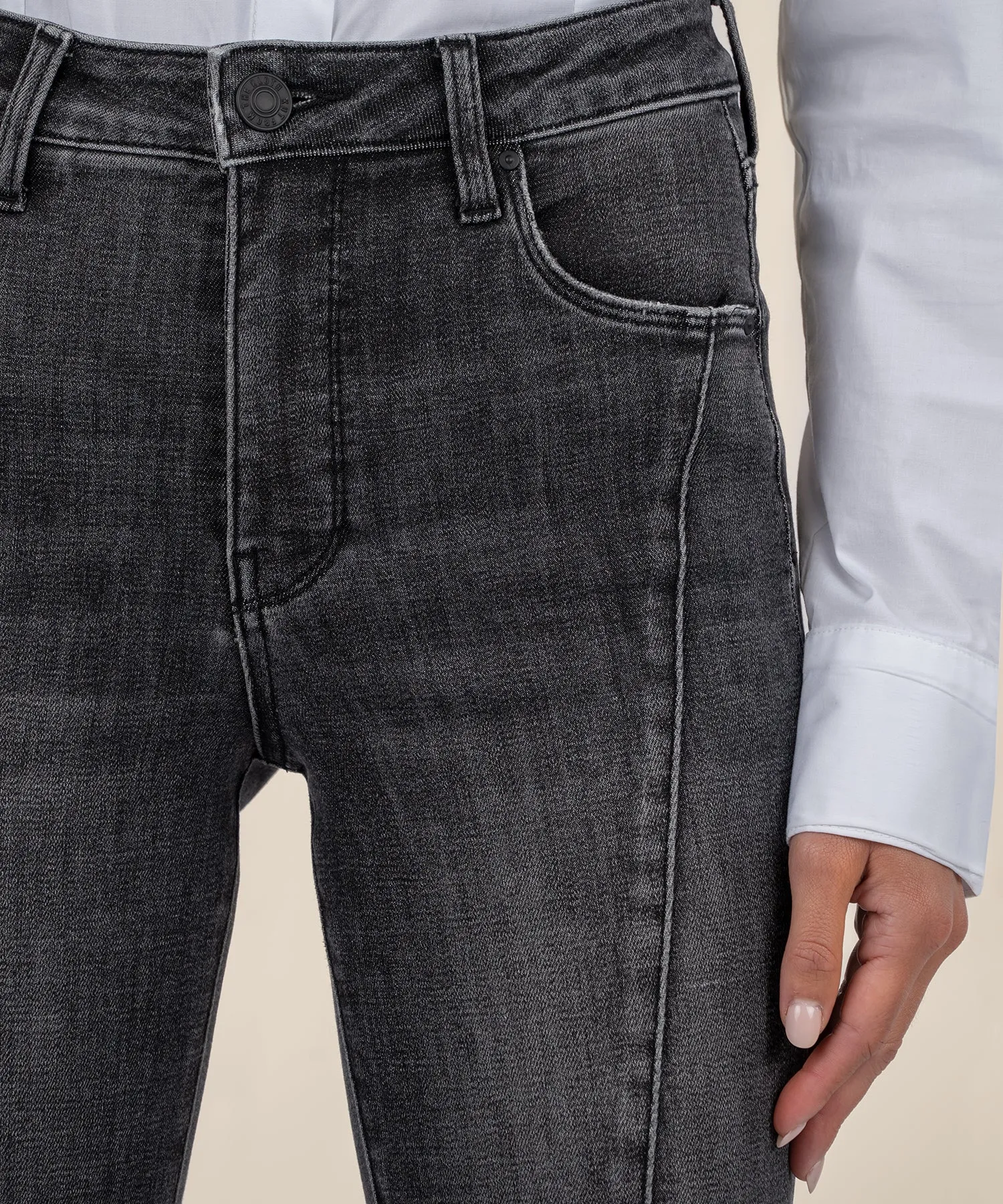 Reese High Rise Ankle Straight Leg