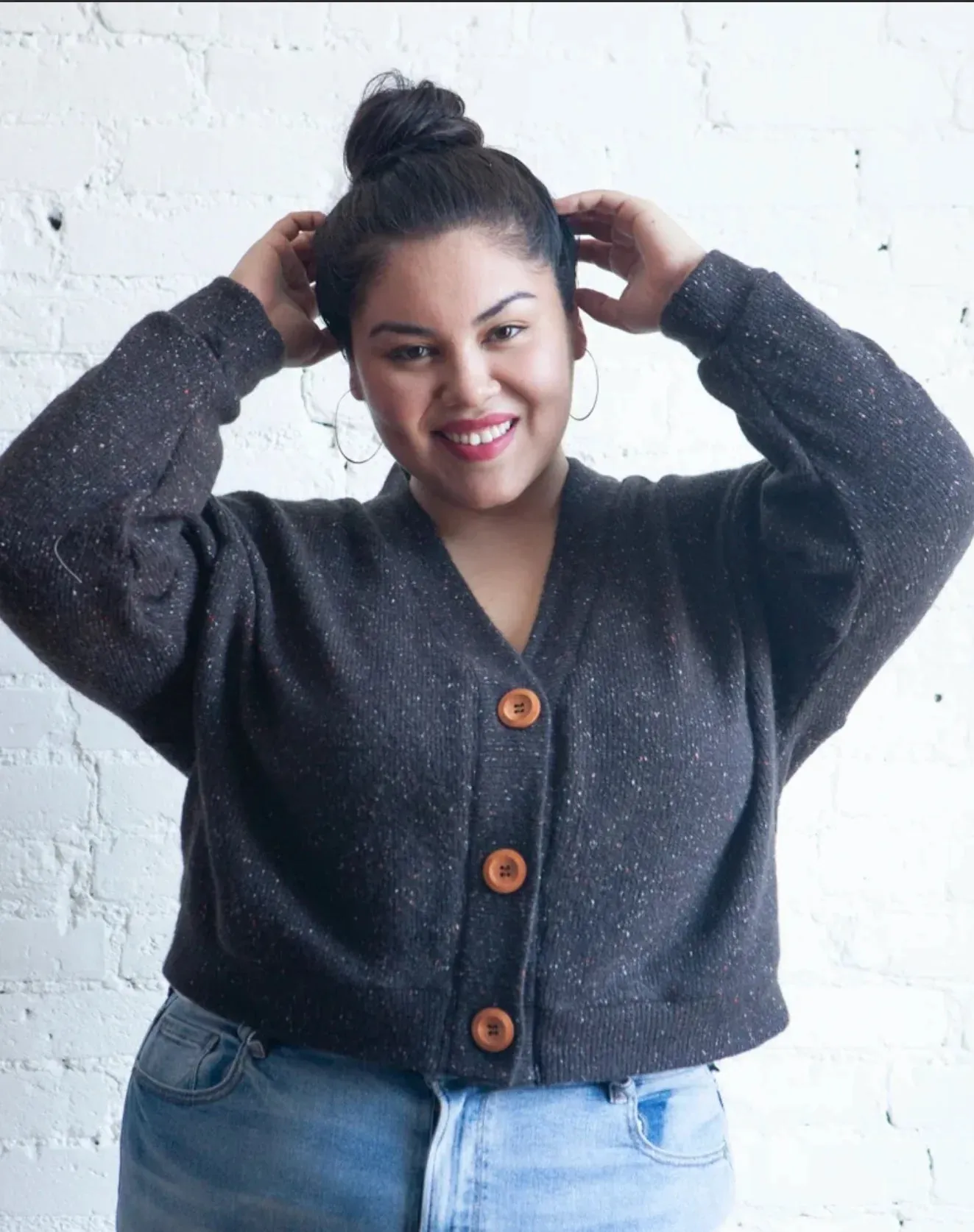 Sewing Kit - Marlo Sweater in Snug Purple Sweater Knit