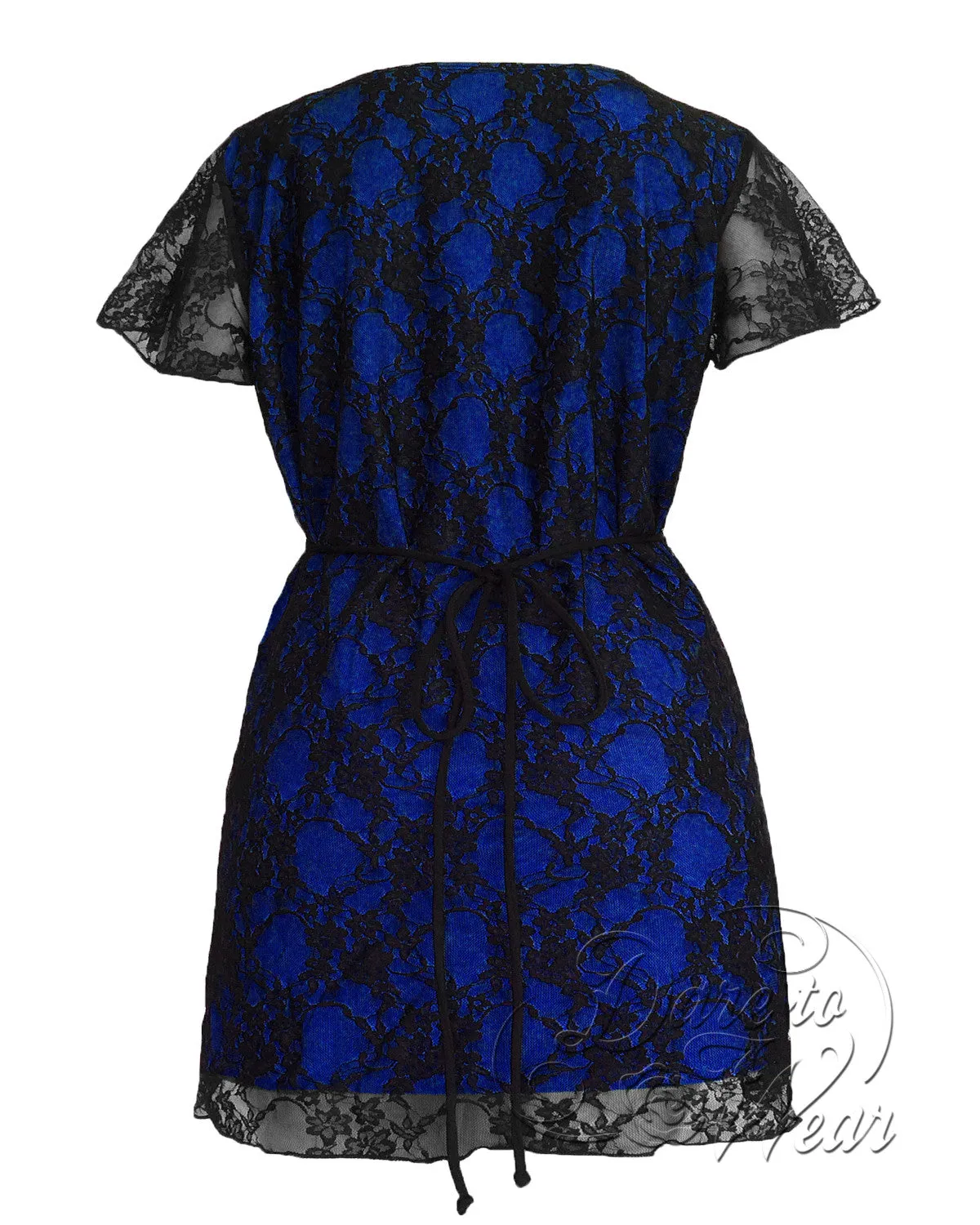 Sweetheart in Blueberry | Indigo Blue Victorian Gothic Corset Top
