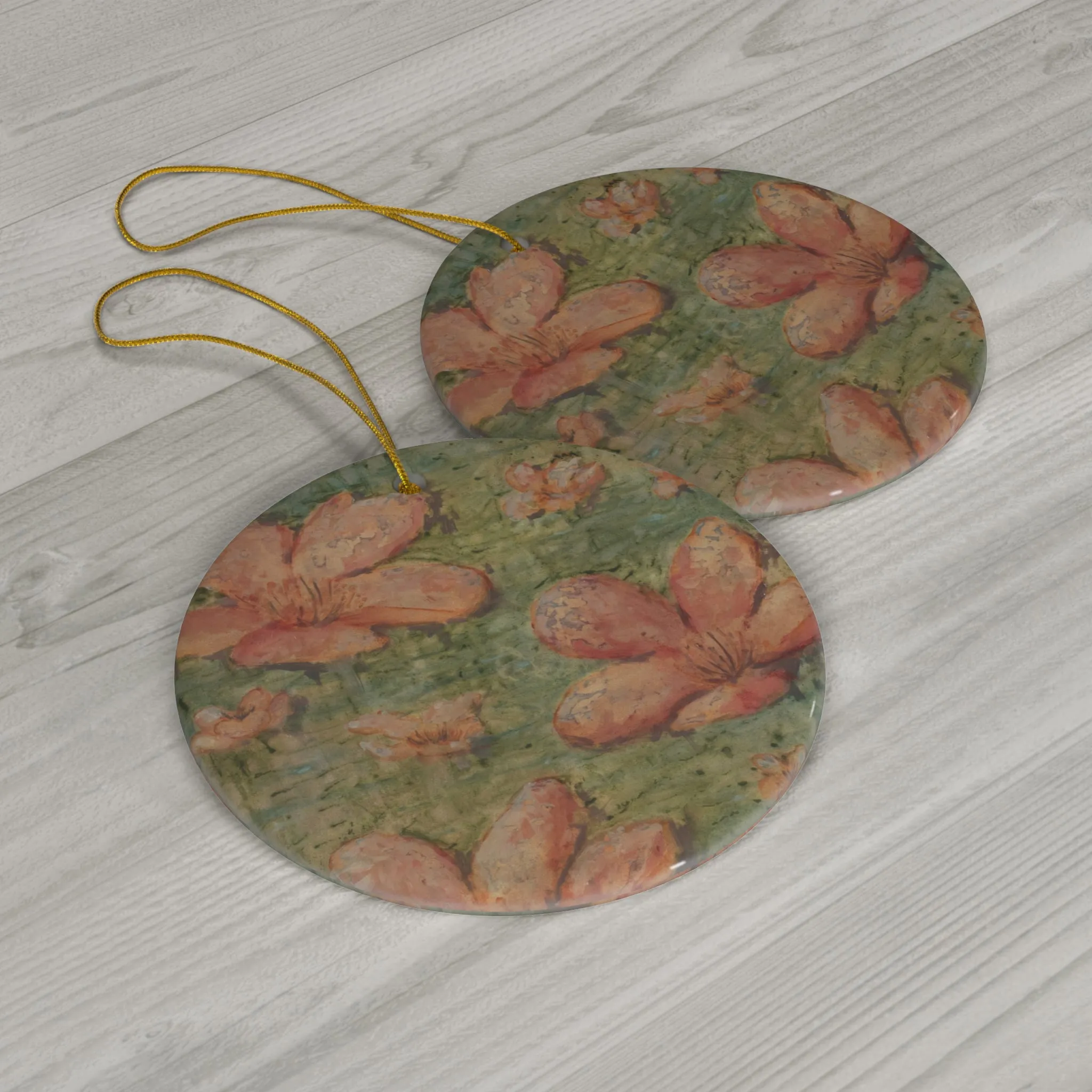 Thoughts Ceramic Ornament