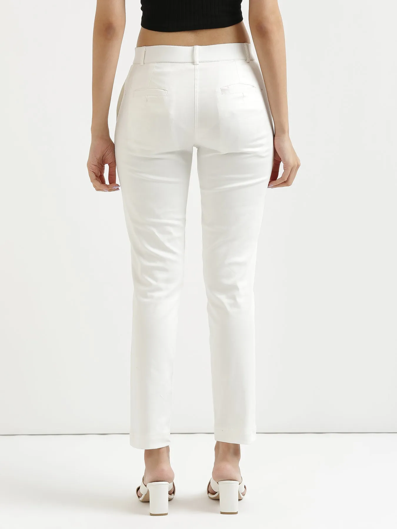 White Formal Pant